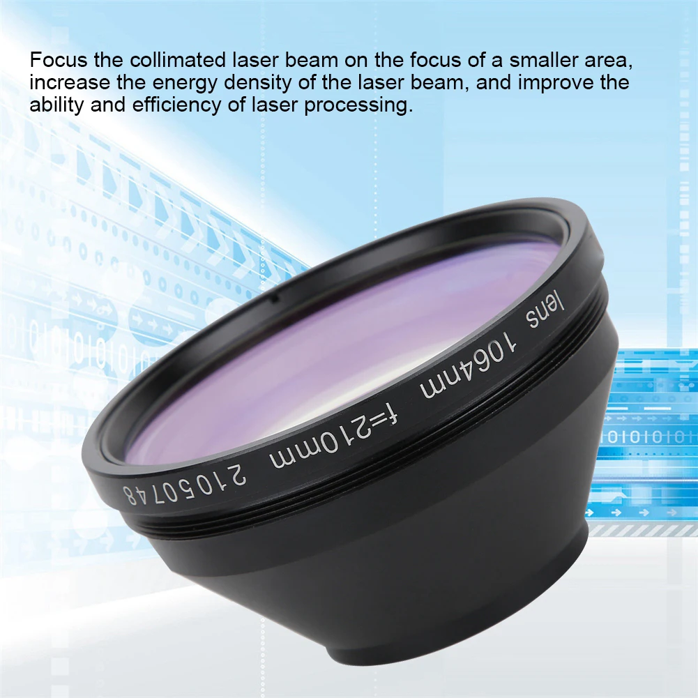 F-Theta Scan Lens Field Len Optical Fiber Marking Machine Accessories 1064nm 150x150mm Field Lens