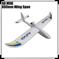 Qlq Beginner Practice Machine 800mm Wing Span Newly Upgraded Surfer X8 Mini Model Fixed Wing Remote Control Glider Children Gift