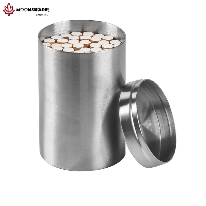 MOONSHADE Hot Selling Boutique Large Capacity Tobacco Coins Toothpick Storage Airtight Jars Kitchen Supplies Smoking Accessories