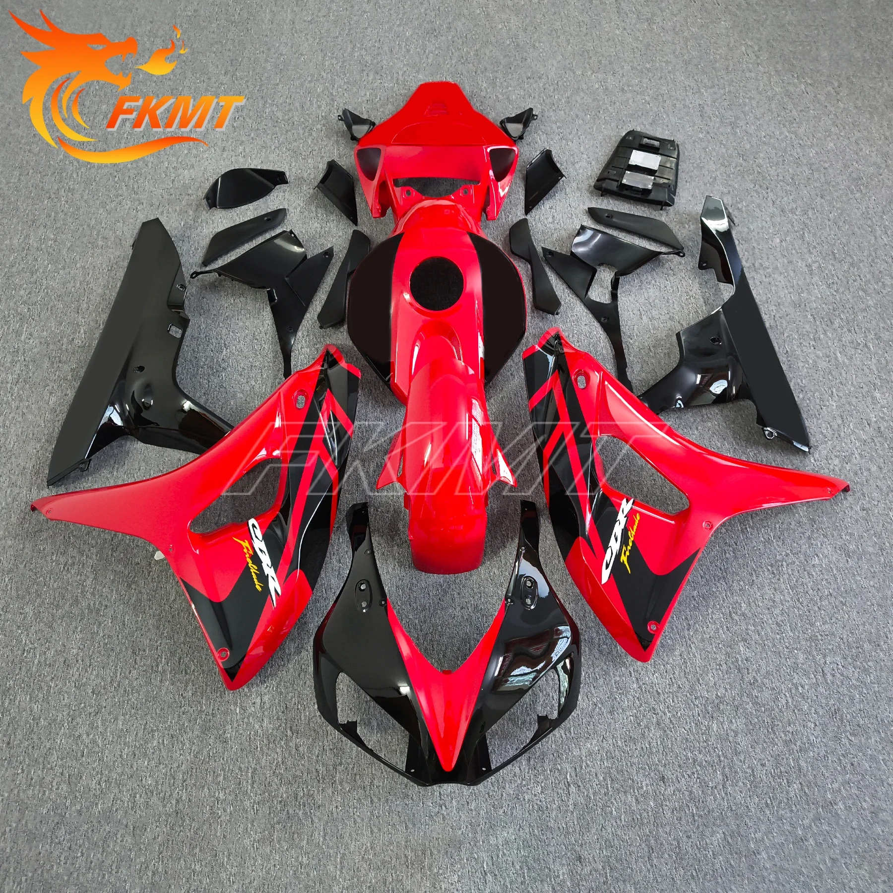 For Honda CBR1000RR CBR 1000RR 1000 CBR1000 RR 2006 2007 Cowl Plastic Body Fairing Kit Bodywork Injection Orange White Red Black