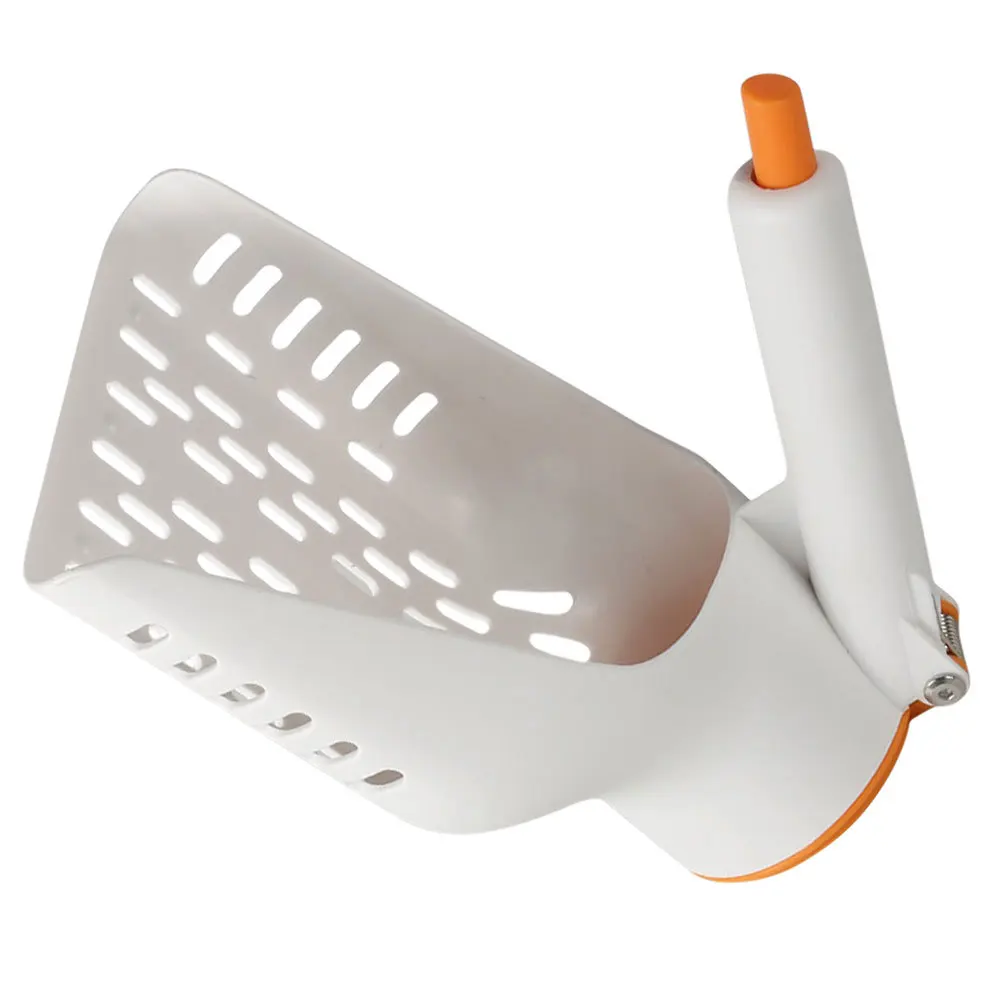 

Cat Litter Scoop Large Capacity Durable Folding Ergonomic Design Reusable Pet Litter Shovel Cleaning Tool Home Use