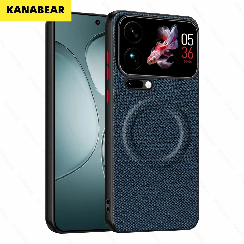 

Business luxury 17Pro magnetic case suitable for Xiaomi 17 phone case, Xiaomi 17Pro Max all-inclusive anti-drop