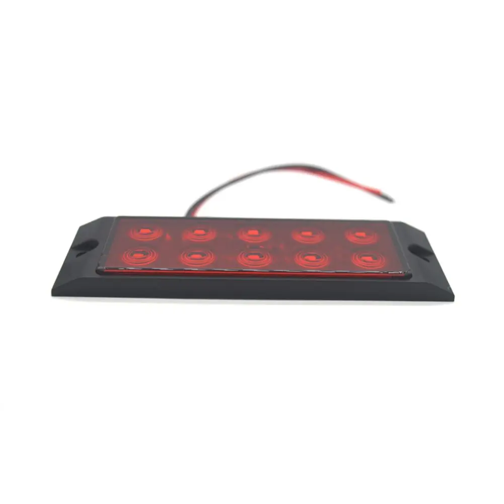 

YellowRedWhite Side Marker Clearance Lights 10 LED for Truck Trailer Waterproof and Durable Reliable and Safe