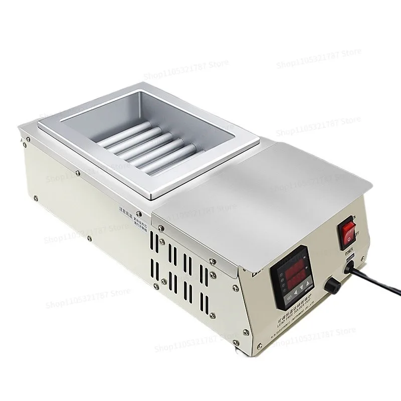 For High Power Tin Melting Furnace Dip  Machine Tin Furnace Constant Temperature Environmental Protection Rectangular Solder Pot