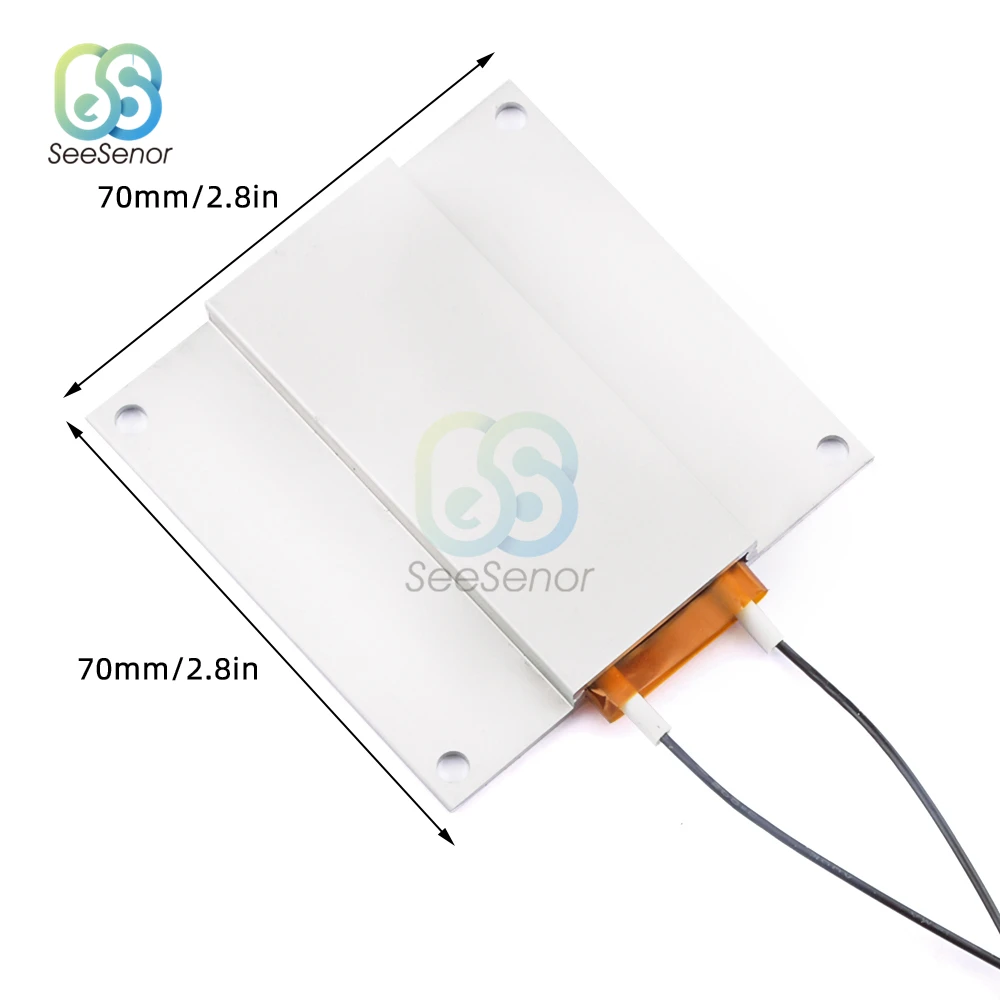 Rimozione lampada a LED 70*70mm BGA demolizione Chip saldatura stazione di saldatura termostato in alluminio piastra riscaldante 220V 300W 260 gradi