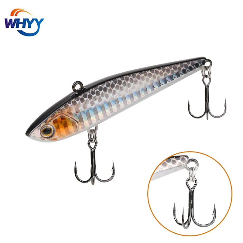 

WHYY VIB Fishing Lures 15g 75mm Long Casting Rattlin Hard Bait Vib Sinking Swimbait Artificial Bait Bass Pike Fishing Tackle