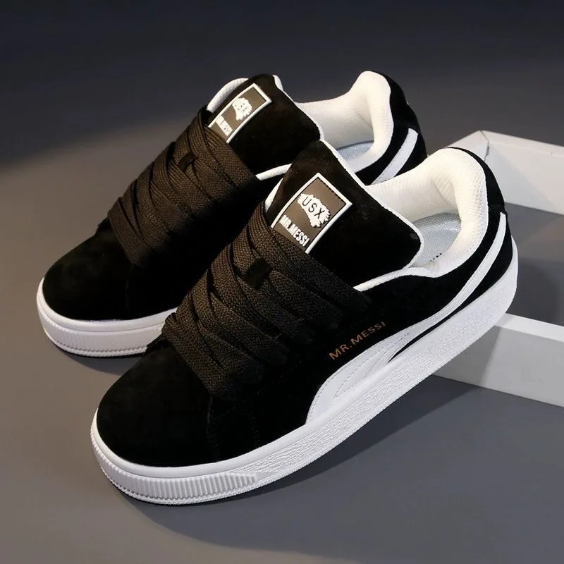 Zapatos de pan de calidad para hombre, zapatillas cómodas informales, planos suaves para caminar, novedad de 2025