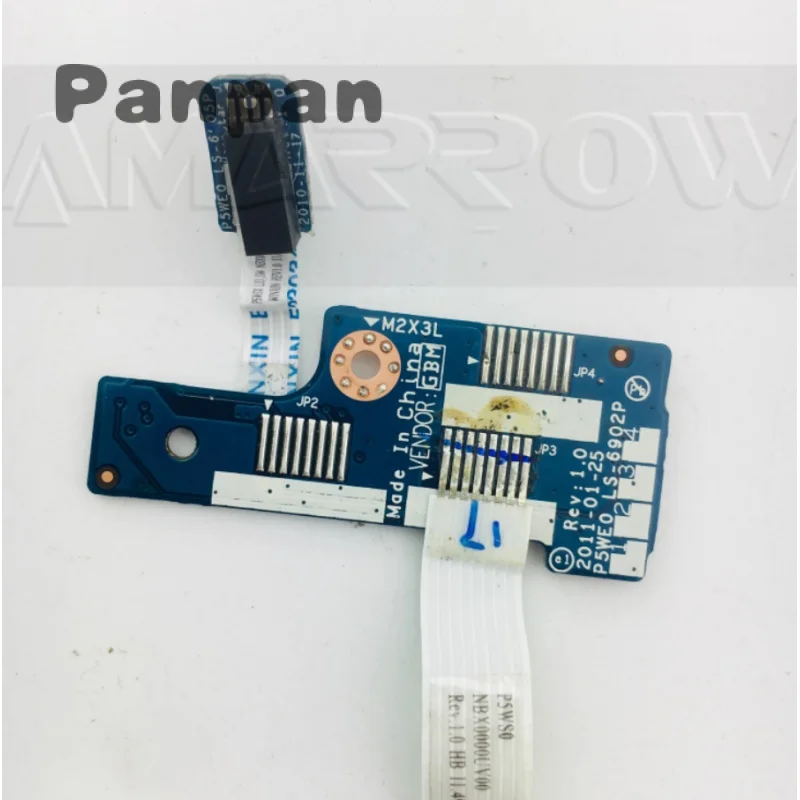 Original For Acer Aspire 5750 5750G Series Power Button Board With Cable P5WE0 LS-6902P 100% Tested Fast Ship