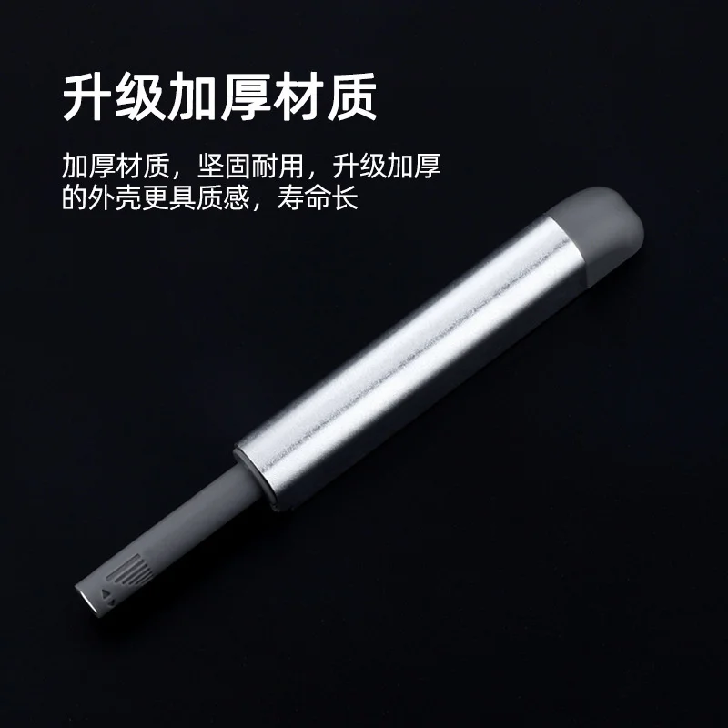 

Cabinet door rebounder handle free press type clothing cabinet invisible door spring pusher drawer automatic spring rebounder