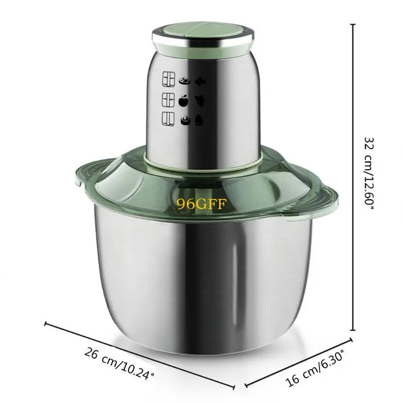 96GF Chopper 5L Grinder Electric Processor for Meat , Vegetables