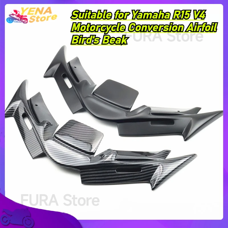 

Motorcycle front fairing aerodynamic wing lower cover protection - suitable for Yamaha R15 V4 21-22 aftermarket accessories