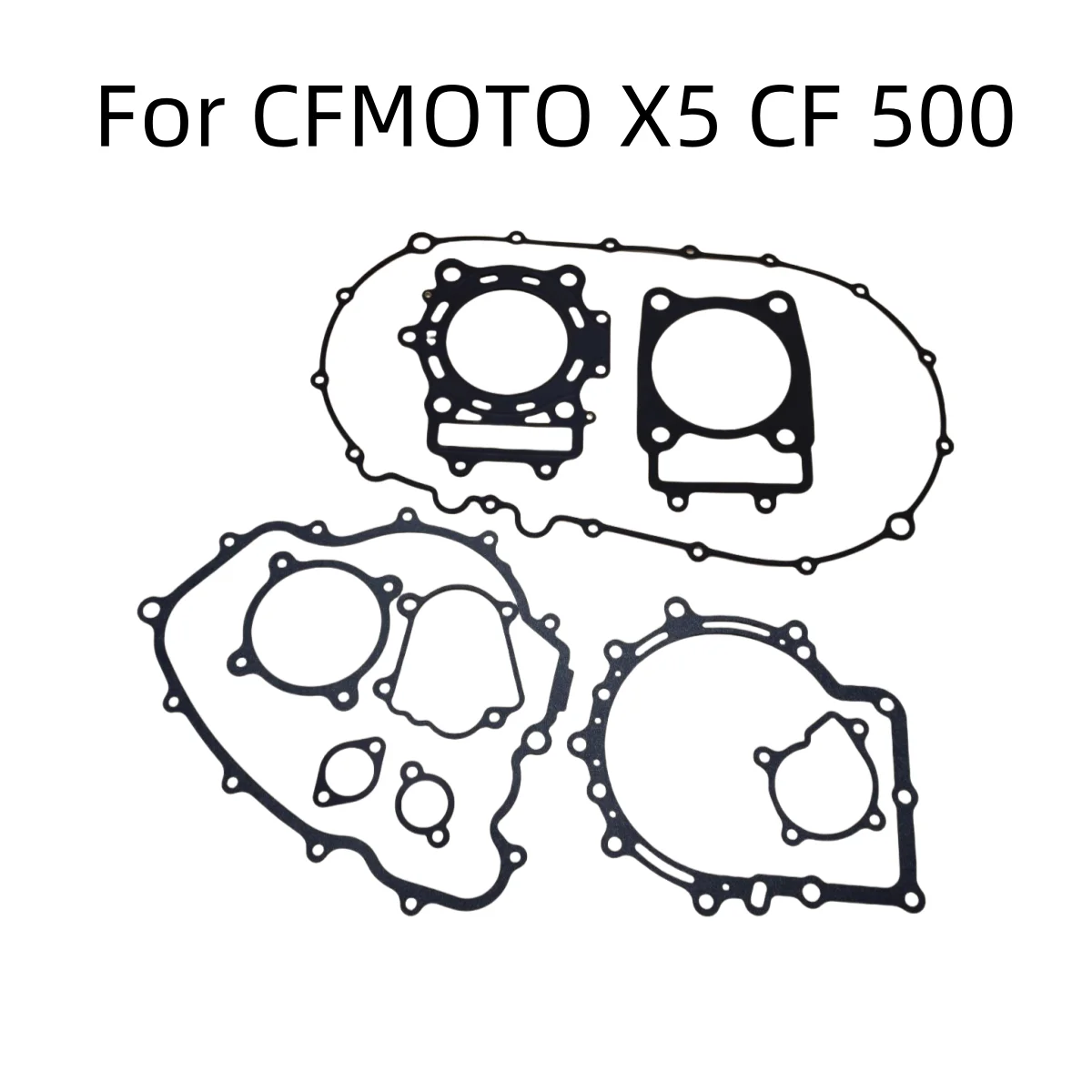 

Motorcycle Engine Gasket Is Suitable for Cfmoto X5 Cf500 Engine Crankshaft Box Transmission Clutch Magneto Side Cover Gasket Cylinder Center Cylinder Head Gasket Whole Vehicle Gasket