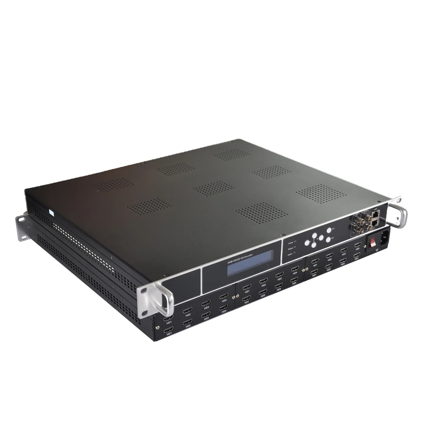 

2025 Digital Headend Hot Selling 8/12/16/20/24 Channel HD to IP ASI MPTS H.264 H.265 Encoder