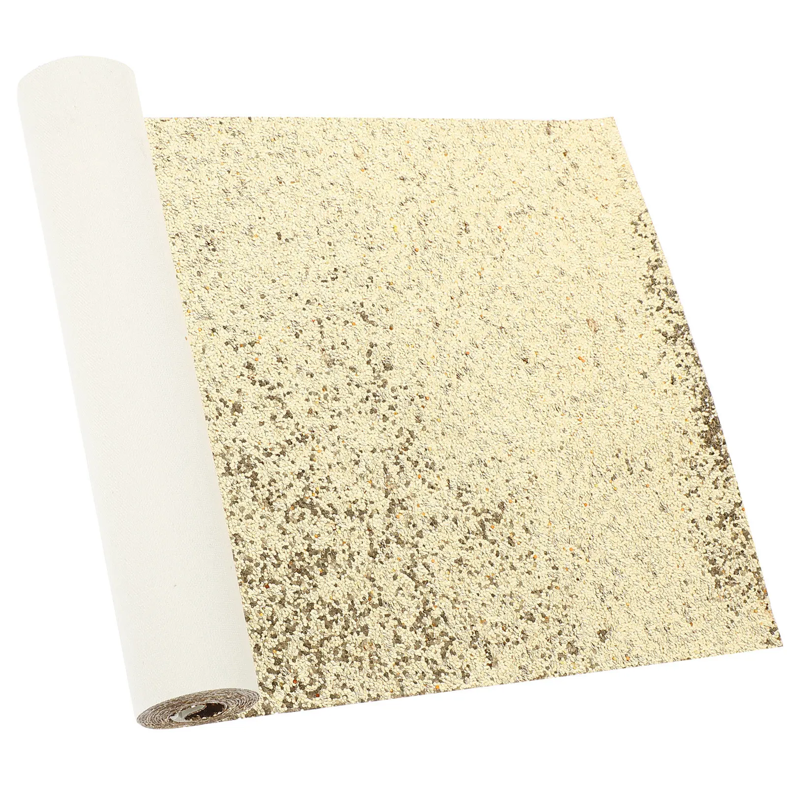 بريق فو ورقة 50x30 سنتيمتر DIY بها بنفسك الخياطة النسيج لصنع المجوهرات الحرف ديكور المنزل لامعة بولي ورقة ورقة الحرفية صنع #4