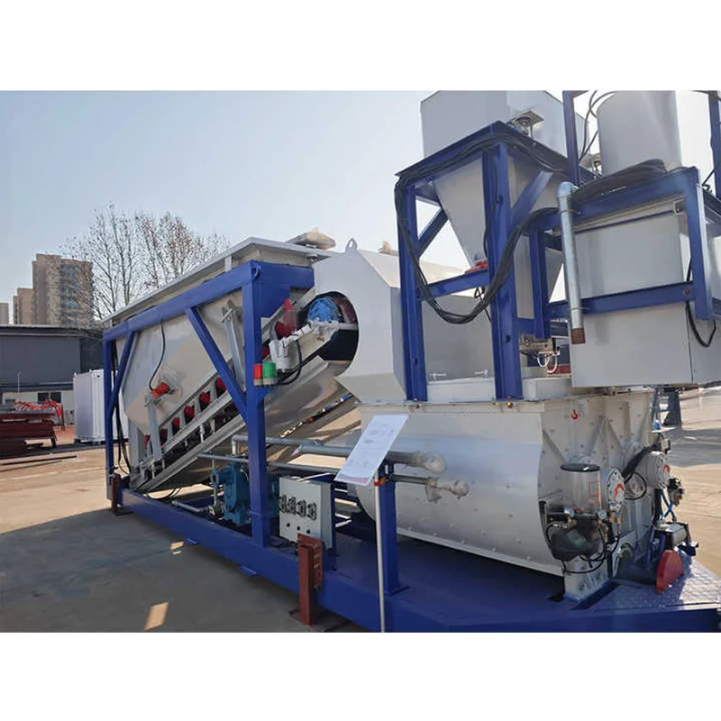 Mini mélangeur humide pour plantes à dosage en béton RMC, approvisionnement d'usine