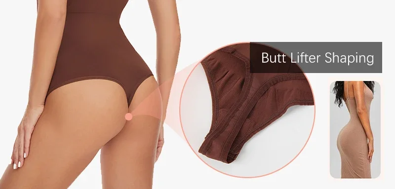 Bodysuits Sexy Sleeveless Crew Neck Shapewear Thong for womens Waist Trainer Tanks Tops Slim Tummy Control Body Shaper 10 S00b2c152dc5d411e9b054392cabf8f714