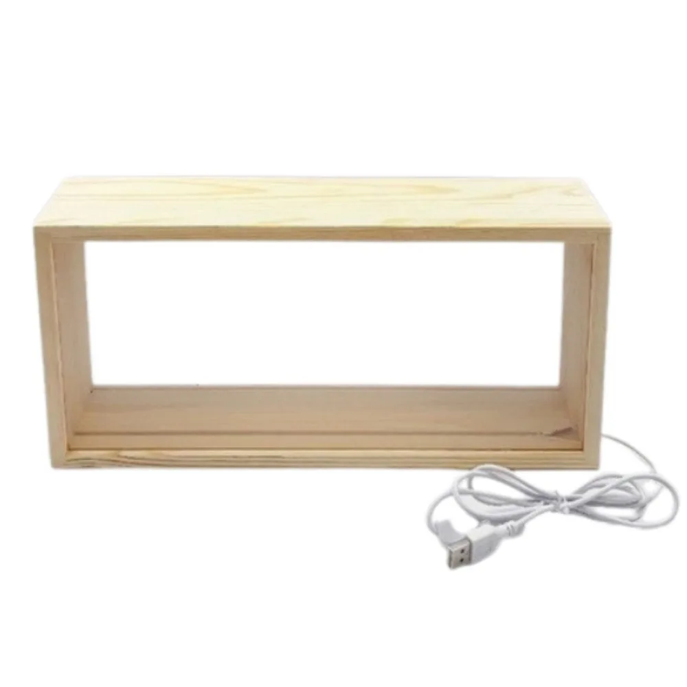 

Creative Shadow Box Frame DIY Rectangle Figures Display Case Transparent Double-Sided Display Doll Display Stand Home Ornament