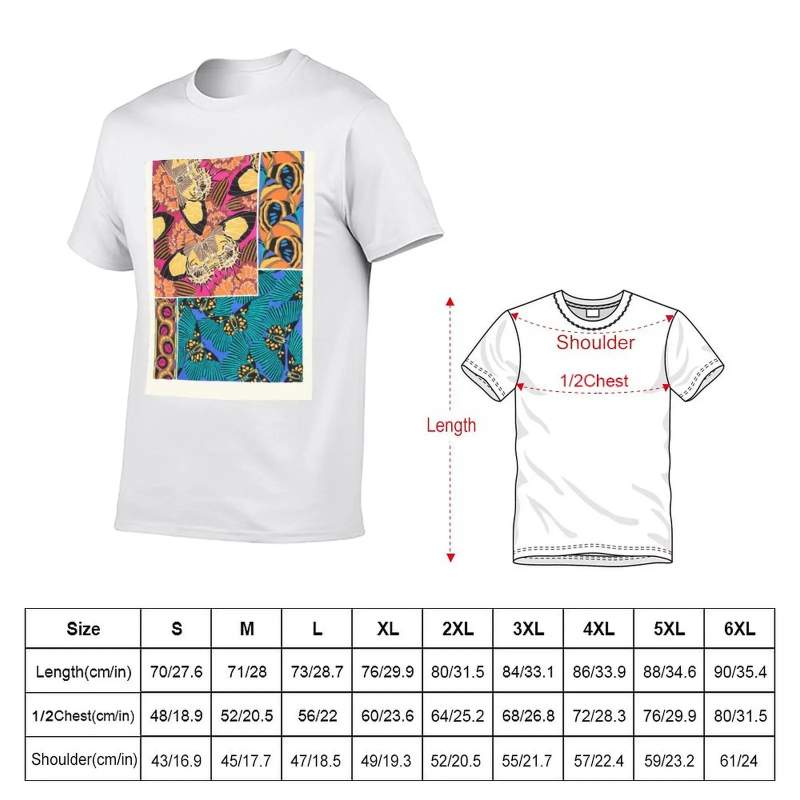 Emile-Allain Séguy - Papillons T-Shirt t shirts for man cotton t shirts with prints T-Shirt