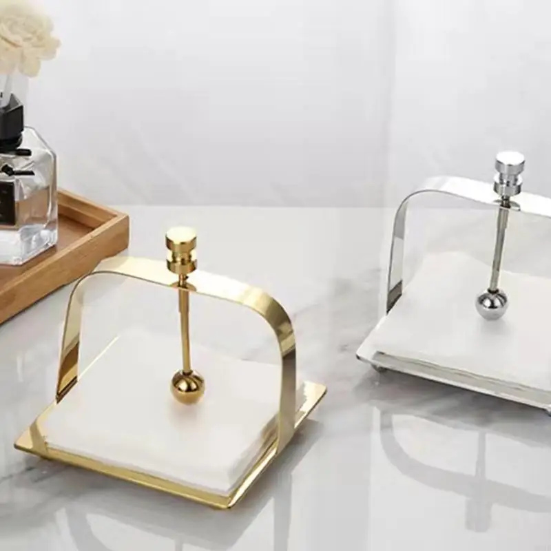 Q39B Thép không gỉ Napkin Người giữ giấy khăn giấy Napkin