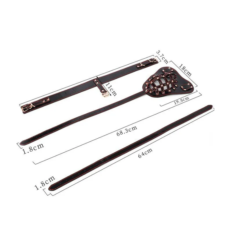 Glossy PU Leather Belt Underwear For Men Adjustable Rivet Harness Strap Body Accessory Couple Cosplay Game Restraint Prop