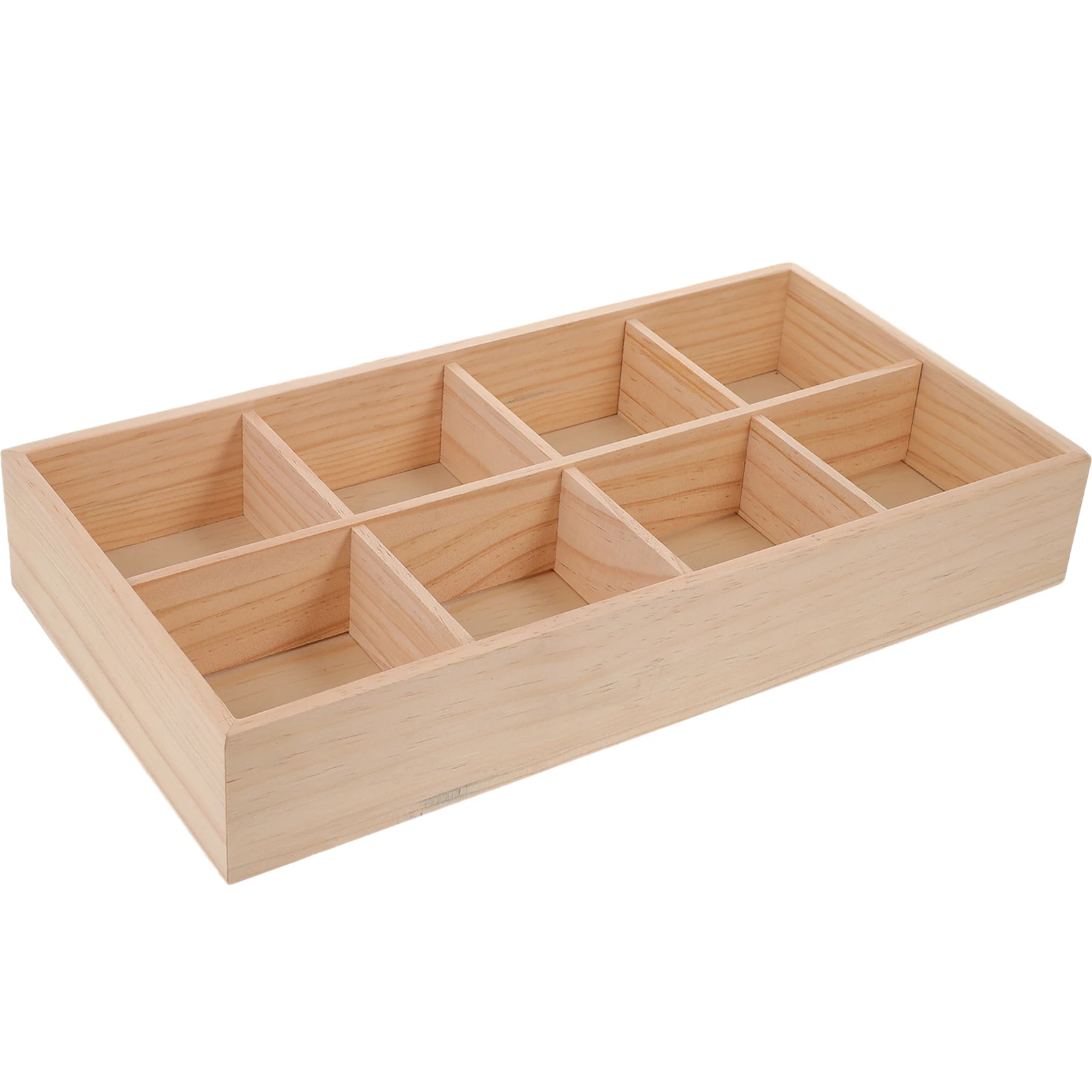 

Wooden Storage Box Multifunction Containers Tea Bag Organizer Food Fruit Case with Lids dry fruit wood serving tray compartment