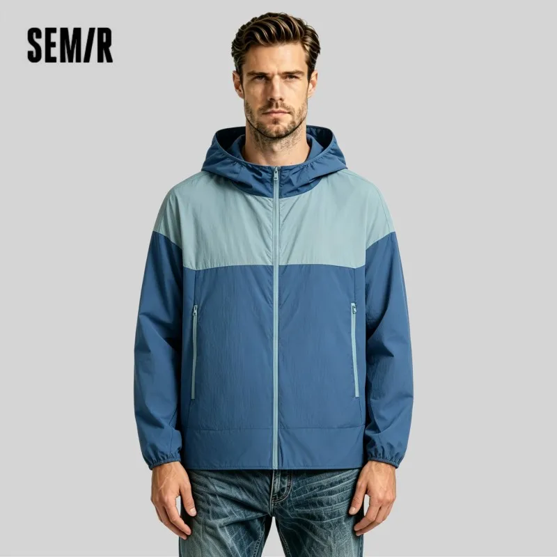 

Semir Sun Protection Jacket Men Lightweight Cool Feeling Triple Protection Hooded Top 2025 New Summer Jacket for Outdoor