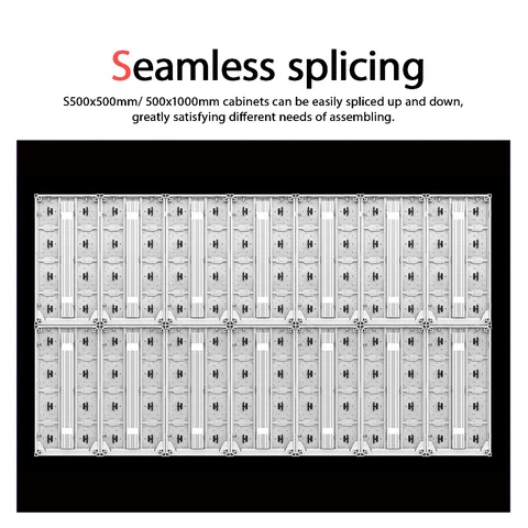 주조 알루미늄 LED 디스플레이 P1.95 P2.6 P2.9 P3.9 P4.8 실외 LED 광고판 500*1000mm IP66