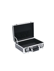 Aluminum Alloy Case Aluminium Alloy Toolbox with Handle Portable Storage Case Foam Filled Shockproof Tool Case Tools Organizer B