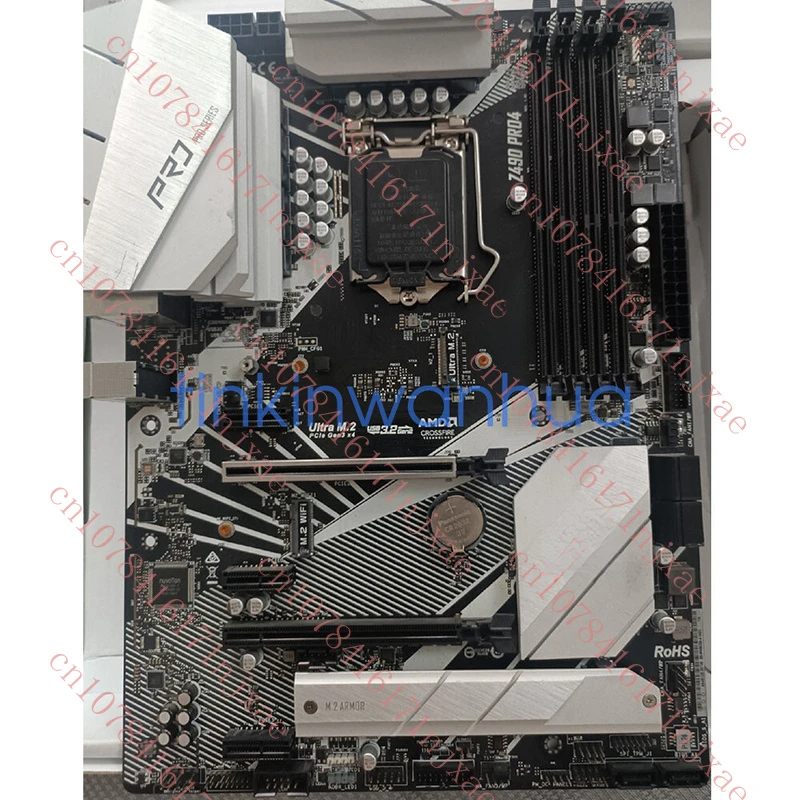

used For ASRock Z490 Pro4 Motherboard LGA1200 DDR4 PCIe 3.0 HDMI D-Sub ATX.
