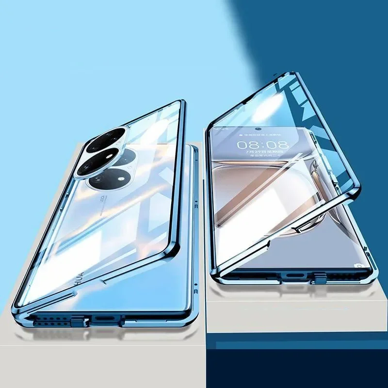 For Honor 70 Pro honor70Pro Mobile Phone Case Ultra Clear Double-sided Glass Cover Anti-fall All-inclusive Lens Phone Case Shell