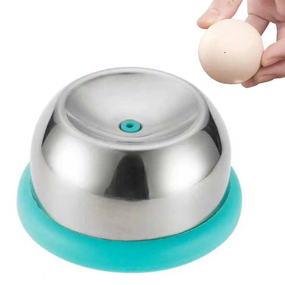 Egg Puncher for Boiled Eggs Stainless Steel Egg Hole Poker Peeler Shell Remover Tool Easily Peel Eggs Piercer Hard Boiled Egg Pe