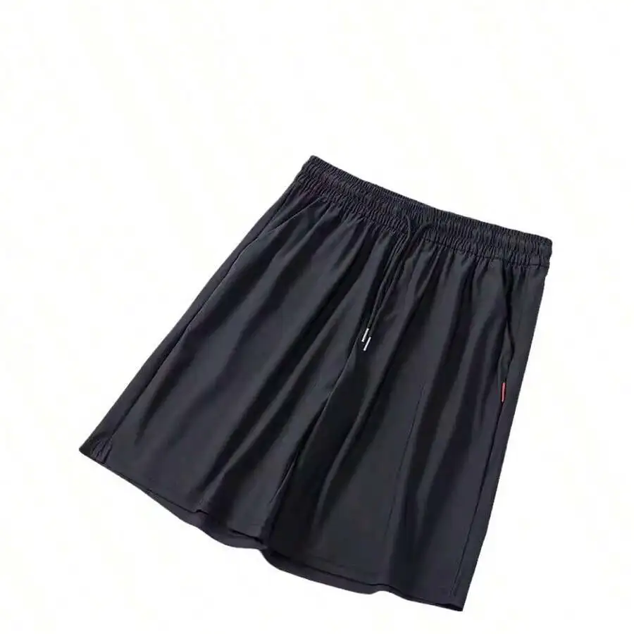 

Mens Quick Dry Silk Shorts Casual Sport Beachwear Summer