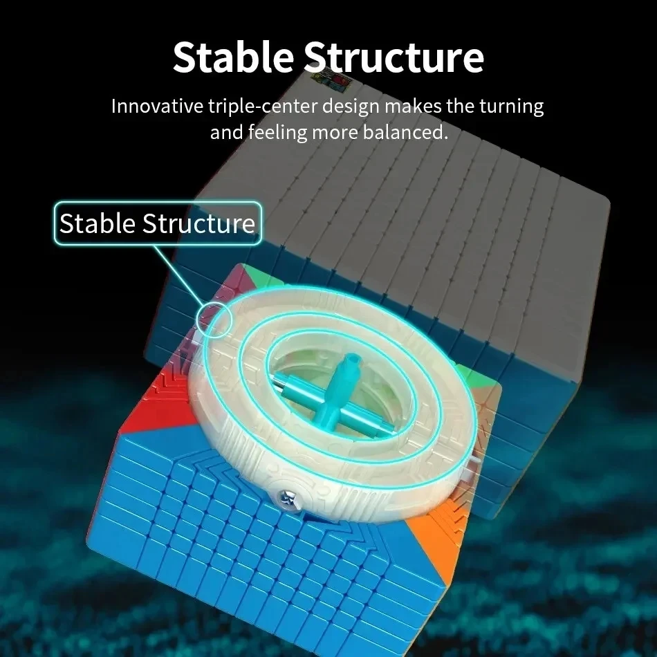 MoYu MFJS MeiLong 12 12x12 Magic Speed Cube Stickerless Professional Puzzle Toys Meilong 12x12 Cubo Magico