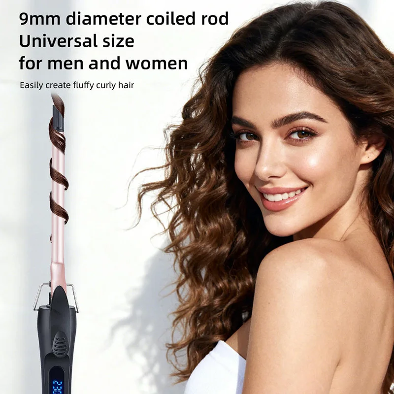 Professional Ceramic Hair Curler Portable Electric Styling Iron For Tight Spiral Curls 2