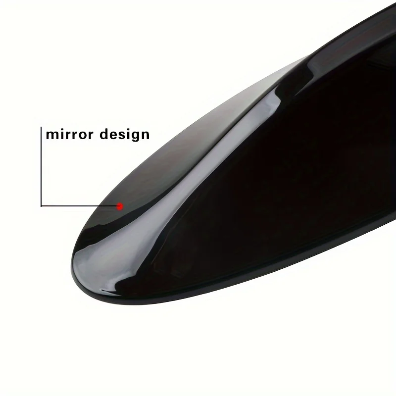 Waterproof No Drilling Carbon Fiber Car Shark Fin Antenna Shark Fin Roof Aerial Radio FM/AM Decorate Aerial Stronger Signal view 5