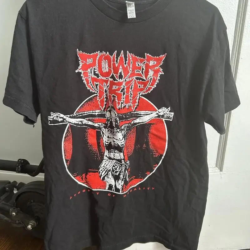 

Футболка Power Trip Thrash Metal Band, размер средний