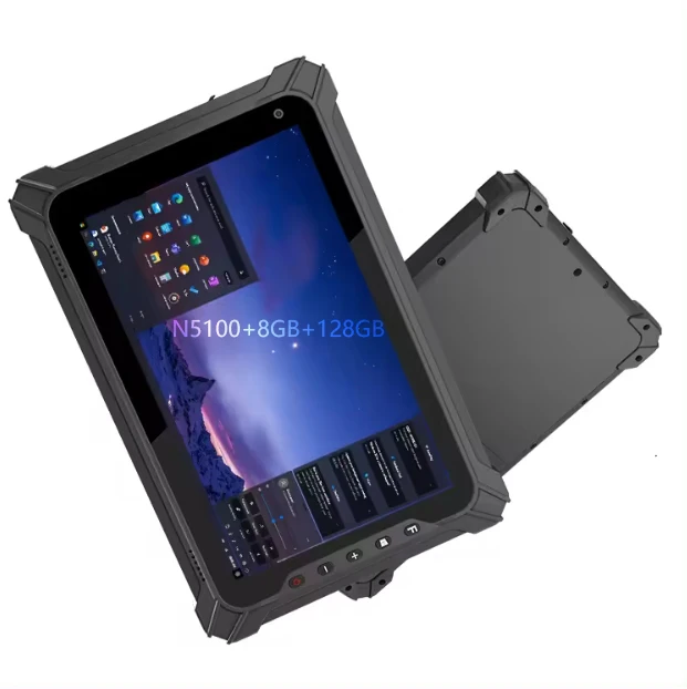 

Genzo 8/10 Inch 8gb Ram+128gb With Barcode Scanner Rugged Tablet windows 10/11 Rugged windows Tablet Industrial Rugged Tablet