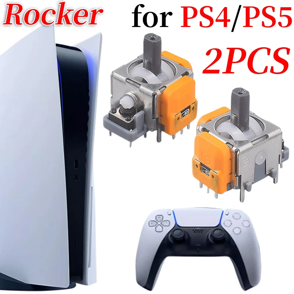 Wysokiej jakości Joystick do hali PS4/PS5 elektromagnetyczny Joystick 10 milionów Life do gier bez dryfującego uchwytu Hall Rocker