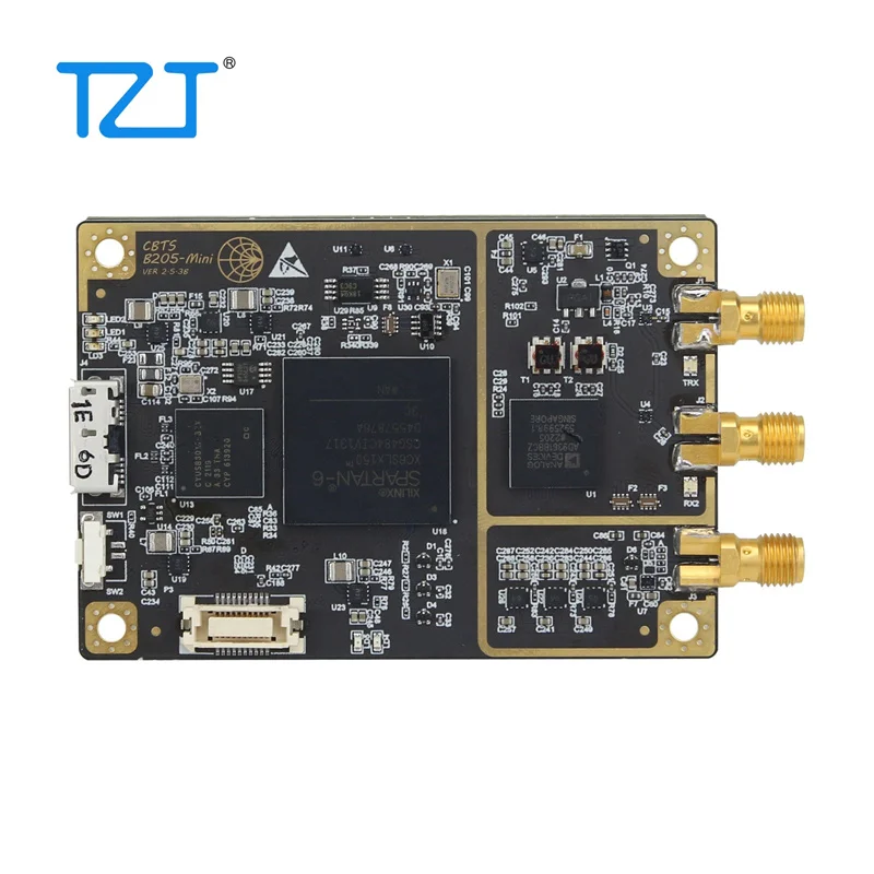 TZT ترقية B205-MINI 70MHz-6GHz SDR راديو مجلس البرمجيات المحددة راديو متوافق مع USRP B205-MINI
