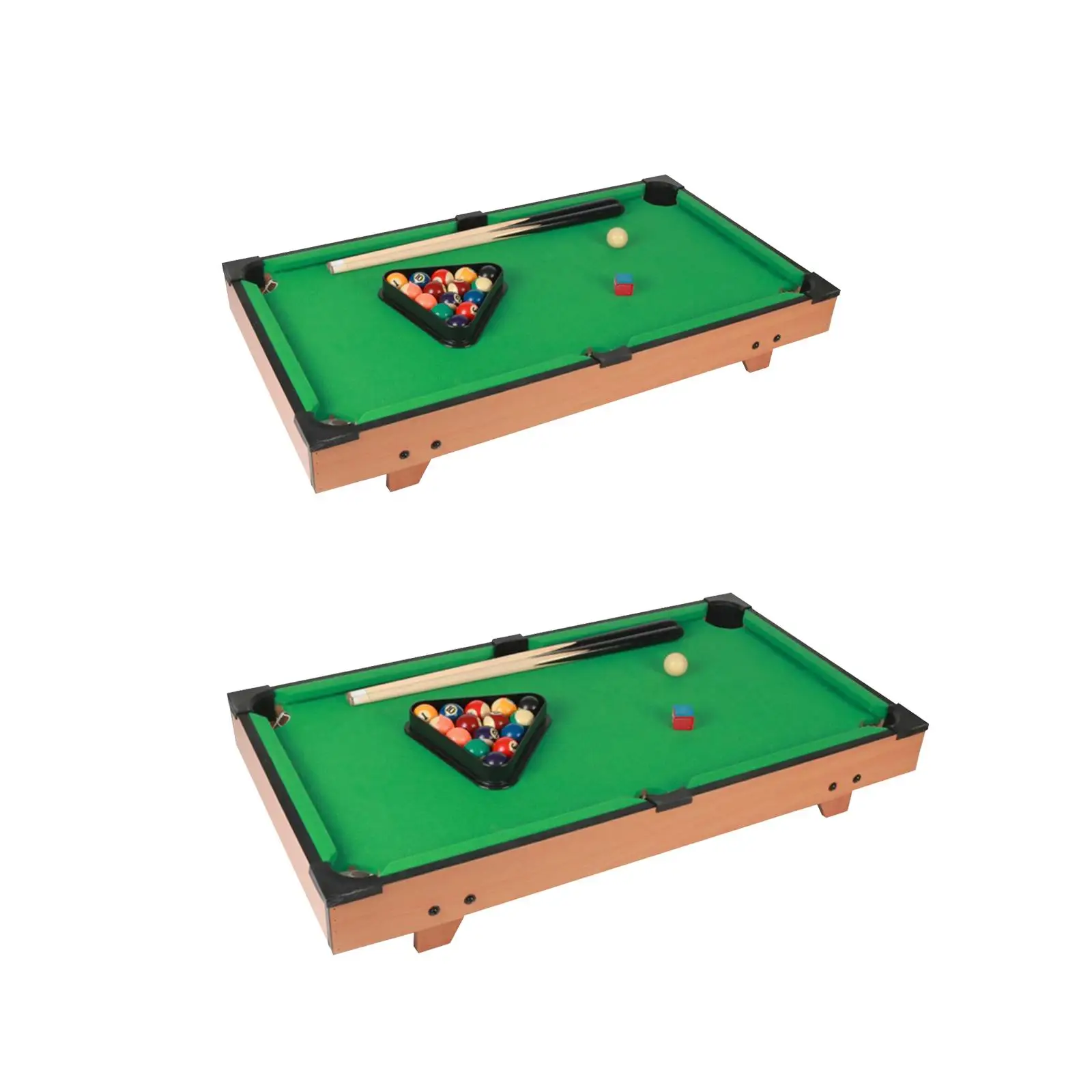 

Billiards Game Desk Mini Tabletop Pool Table Set, Desktop Snooker Table Game Balls for Parties Bar Kindergarten Table Friends