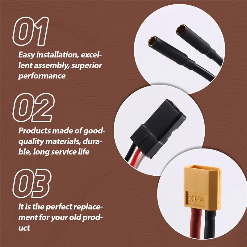 YSUN-AM32 Brushless Outrunner ESC And 3542 Brushless Motor Waterproof Upgrade Parts, For 1/10 RC Car, Programmable 100A XT60