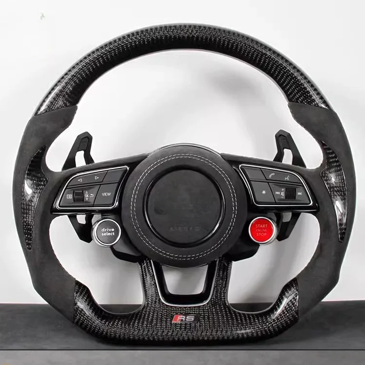 

Premium Quality Customized Carbon Fiber Steering Wheel Auto Accessories Suitable For Audis Rs3 Rs4 Rs5 Rs6 Rs7 S5