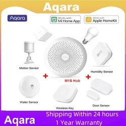 Aqara Smart Home Kits Zigbee Gateway Hub M1S Wireless Switch Lamp Door Motion Temperature Sensor for Mihome Homekit
