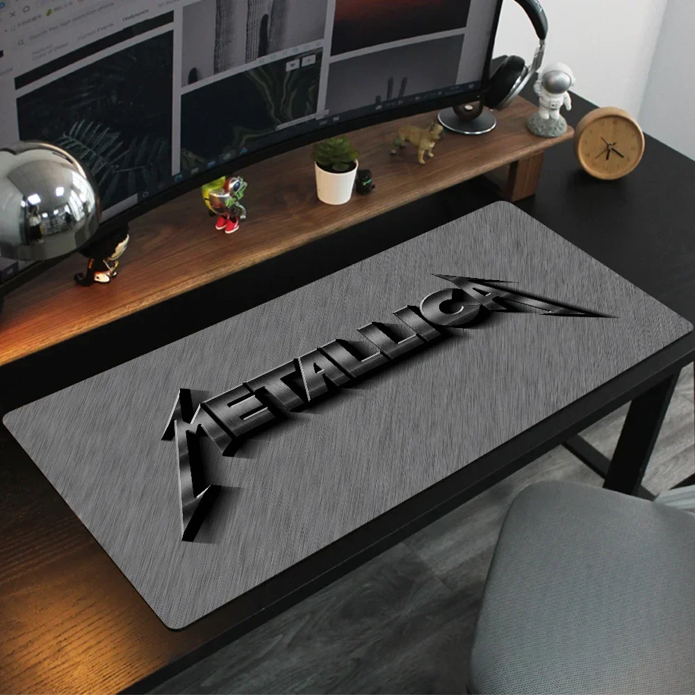 Band M-Metallica Mousepad Large Gaming Mouse Pad LockEdge Thickened Computer Keyboard Table Desk Mat