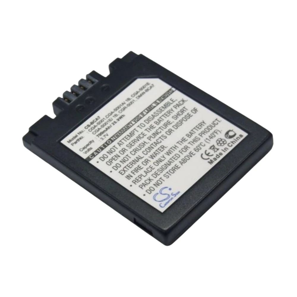 Li-ion Camera Battery for Leica Panasonic,3.7v,700mAh,Lumix DMC-FX1GC-S Lumix DMC-FX5,BP-DC2 CGA-S001E/1B CGR-S001 DMW-BCA7