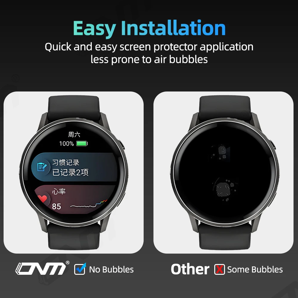 Garmin Venu 4 45mm 41mm 화면 보호기용 하이드로겔 필름, Garmin V... - 4