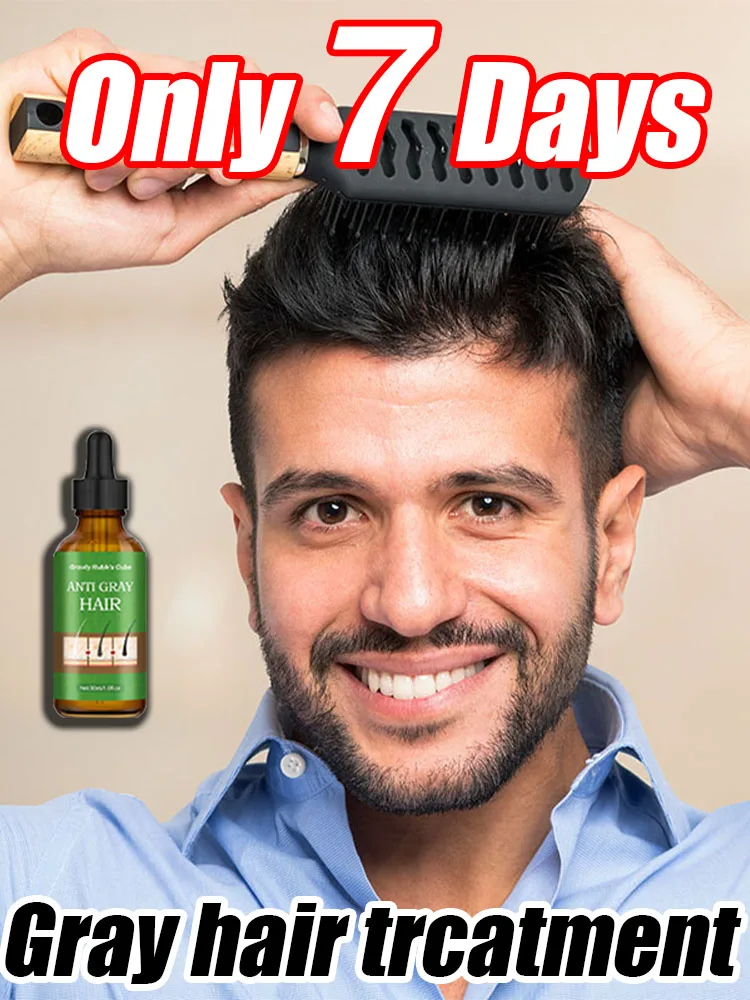 

Anti gray hair treatment serum