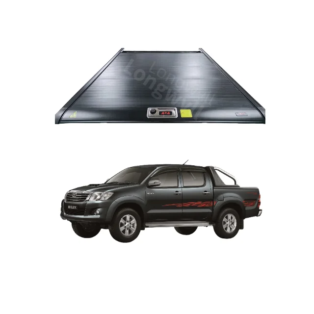 

New Roll N Lock Retractable Cover for Toyota Hilux Vigo Heavy-Duty Roller Tonneau Cover Anti-Rust