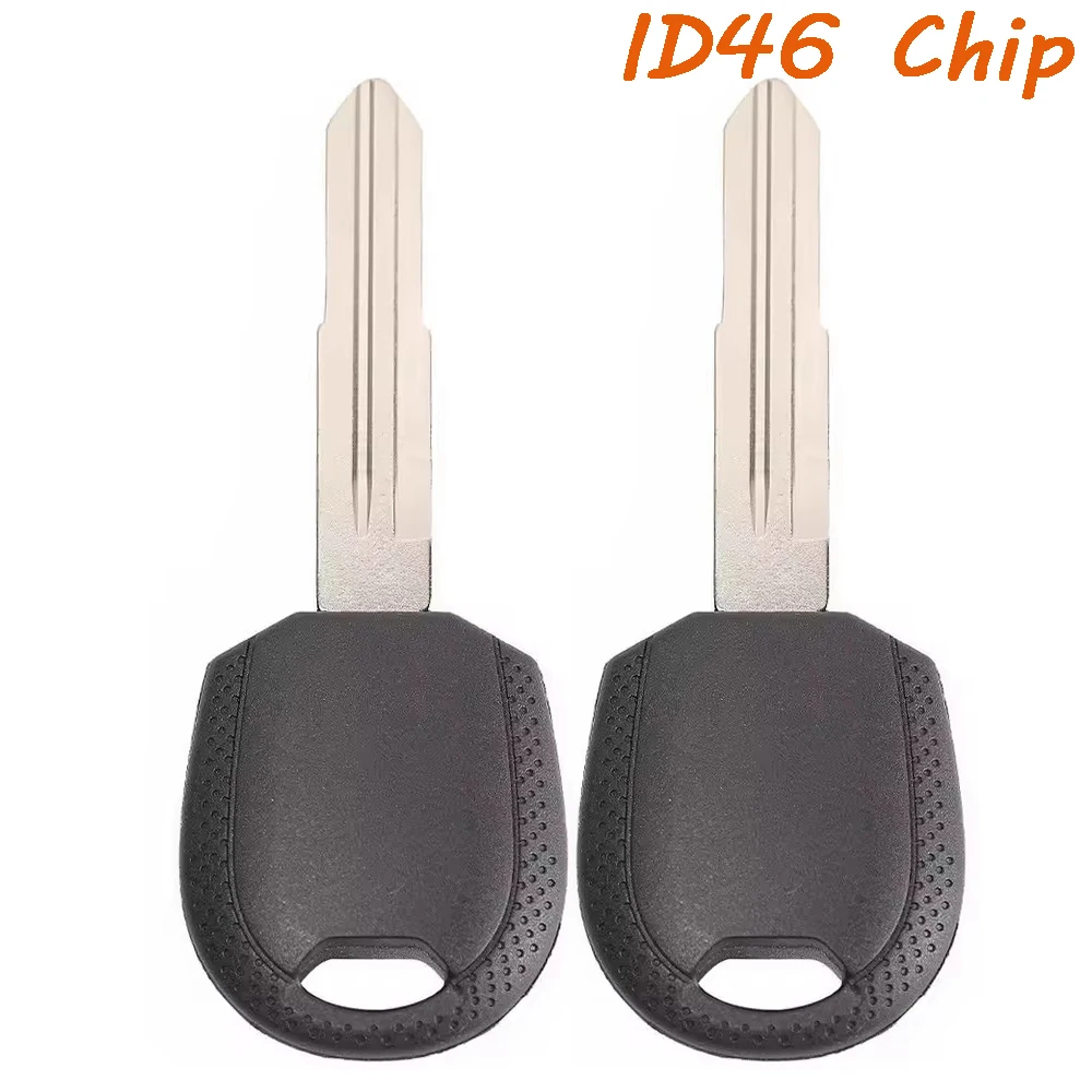 

KEYECU 2pcs Transponder Ignition Key for KIA Sorento 2002 2003 2004 2005 2006 2007 2008 2009 ID46 Chip Right Blade HYN7R