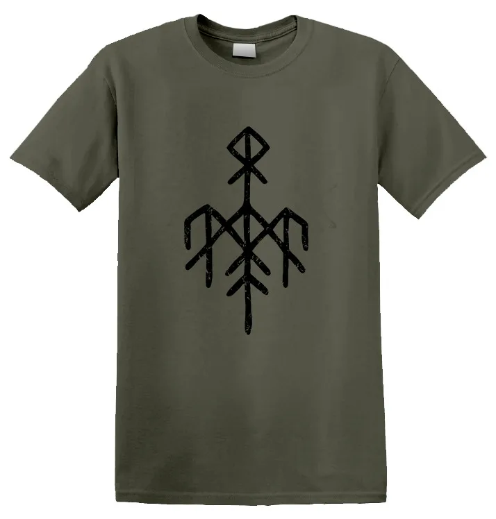 WARDRUNA - 'Logo - Military Green' T-Shirt  Tees High Quality 100%Cotton Short Sleeve